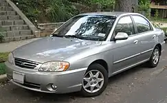 Facelift Kia Spectra (U.S.)