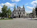 Saint Sigismund church and Daszyński Square