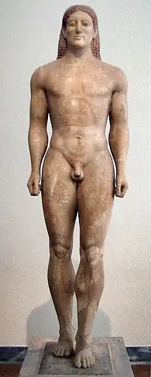 Kroisos Kouros (c. 530 BCE)