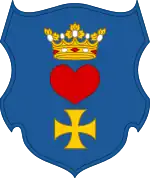 Coat of arms of the Kropyvna regiment of the Cossack Hetmanate (1649-1658)