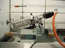 Kugelrohr – a short path vacuum distillation apparatus