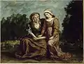 The education of the Virgin, Eugène Delacroix (1842)