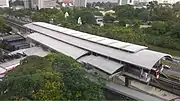 View of entire station from SOGO department store.