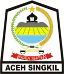 Official seal of Aceh Singkil Regency