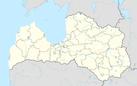 Skrīveri is located in Latvia