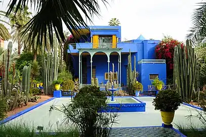 Jardin Majorelle in Marrakesh, Morocco, by Paul Sinoir (1931)