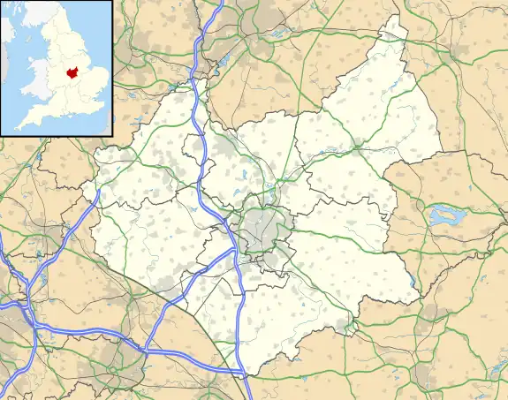 Croft is located in Leicestershire