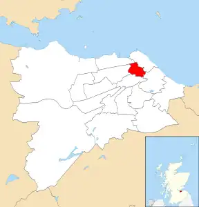 Location of the ward