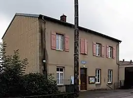 The town hall in Les Vallois