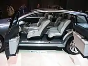 LF-X side profile, interior