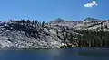 East aspect of Gale Peak from Lillian Lake