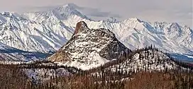 Amulet Peak in background behind Lion Head