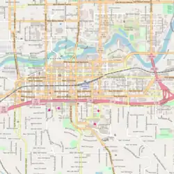 Amman (Spokane, Washington) is located in Spokane riverfront area