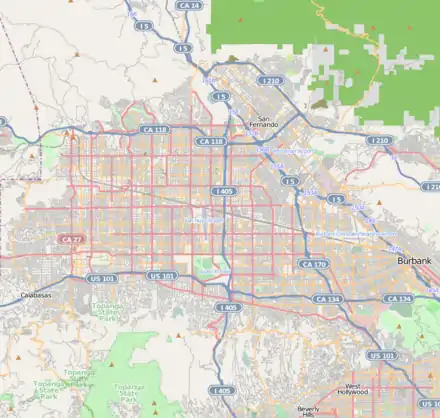 West Hills is located in San Fernando Valley