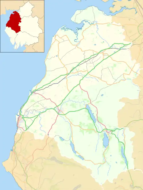 Hesket Newmarket is located in the former Allerdale Borough