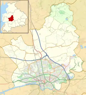 Grimsargh is located in the City of Preston district