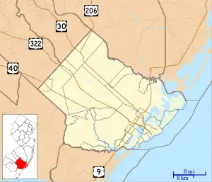 Hammonton is located in Atlantic County, New Jersey