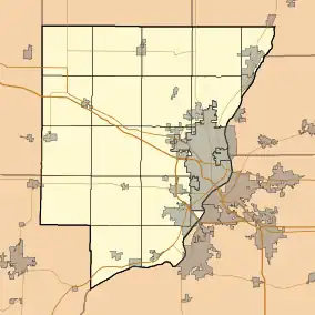 Peoria Mineral Springs is located in Peoria County, Illinois