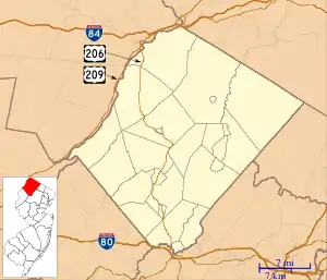 Stillwater Township is located in Sussex County, New Jersey