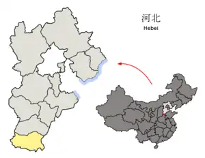 Handan in Hebei