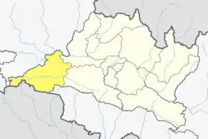 Location in Bagmati Province