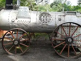 Locomotive boiler at waghai garden