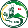 Official seal of Tri Tôn district