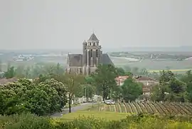 The church in Lonzac