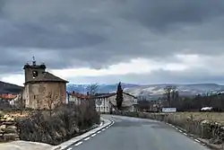 Entrance of Los llanos de Tormes