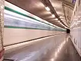 MF 67 rolling stock on Line 10 at Église d'Auteuil