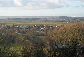 A general view of Mézières-sous-Lavardin