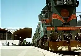 Old picture of Mashhad Railway Station