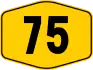 Federal Route 75 shield}}