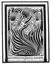 Bookcover of Arthur Mackmurdo, Wren's City Churches, 1883