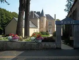 The town hall of Joué-en-Charnie