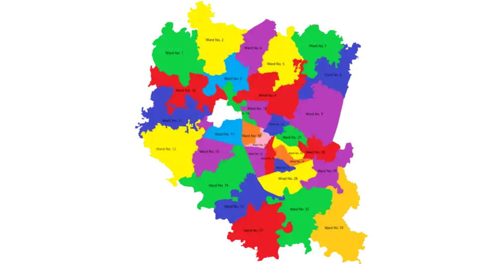 Wards of Rangpur City Corporation