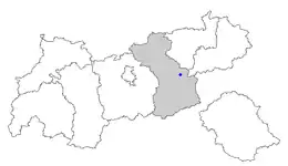 Location within Tyrol