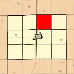 Location in Clarke County