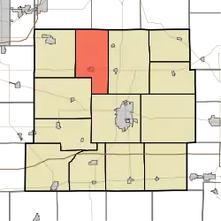 Location in Henry County