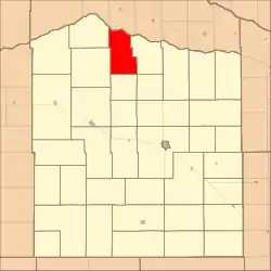 Location in Holt County