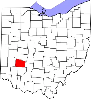 Greene County map