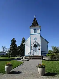 Markerville Lutheran Church, built in 1907