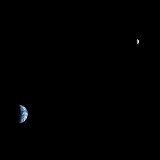 Image 44Earth and the Moon as seen from Mars by the Mars Reconnaissance Orbiter (from Earth)