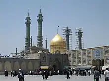 Fātimah al-Ma‘sūmah Mosque, Mausoleum of:*Fātimah al-Ma‘sūmah (sister of ‘Alī ar-Ridhā)One of Iran's holiest places. The shrine complex includes dozens of seminaries and religious schools(Qom)