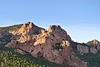 Red cliffs of Esterel