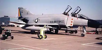 F-4 with tandem pilot & WSO canopies open