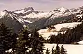 View of the Picket Range from Sourdough Mountain