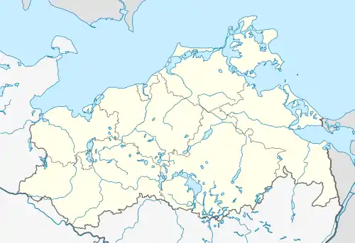 Warin   is located in Mecklenburg-Vorpommern