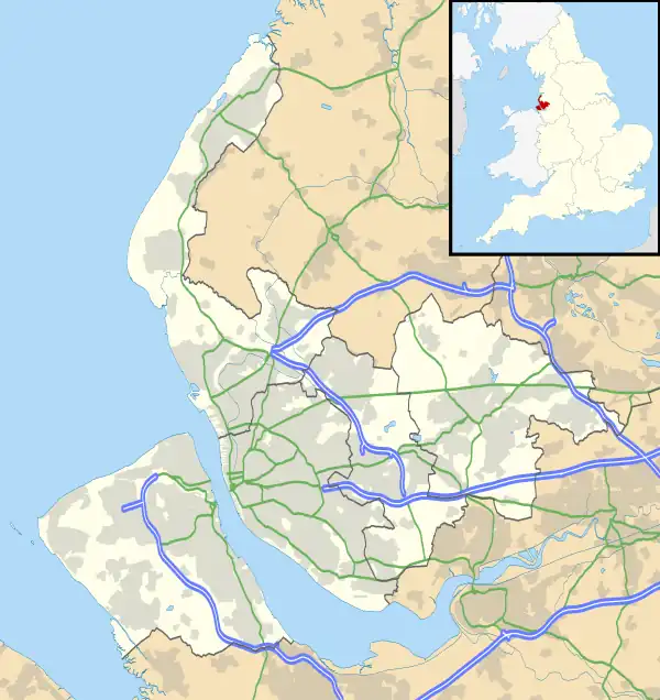 Thornton is located in Merseyside