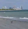 View of Fisher Island and South Beach from Crandon